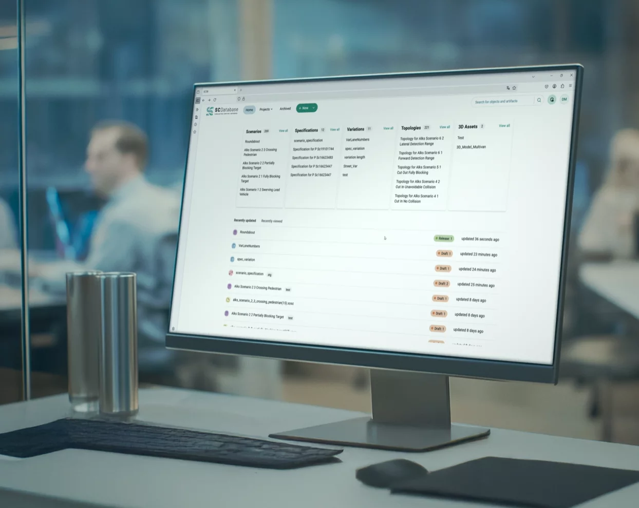 Monitor withh FDIntelliFlow UI